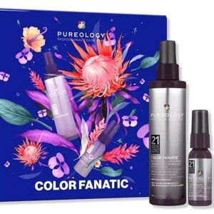 Pureology Color Fanatic Multi-Tasking Leave-in Spray Set 6.7 oz and 1 oz NIB